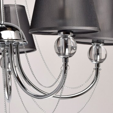 Люстра потолочная MW-Light 684010305 Федерика 5x40W E14